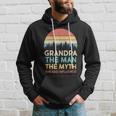 Vintage Grandpa Man Myth The Bad Influence Tshirt Hoodie Gifts for Him