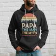 Vintage Papa Man Myth The Bad Influence Tshirt Hoodie Gifts for Him