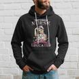 Womens Tattooed Nurse Inked And Educated Tattooed Nurse Men Hoodie Graphic Print Hooded Sweatshirt Gifts for Him