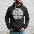 Yosemite National Park Distressed Minimalist Hoodie Gifts for Him