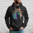 Zebra Neon Hoodie Gifts for Him