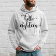 18Th Birthday N Girls Women Hello Eighn 18 Years Old Hoodie Gifts for Him
