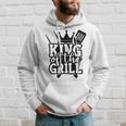 King Grill  Grilling Gift Barbecue Fathers Day Dad Bbq   V2 Hoodie