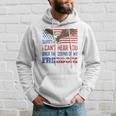 Sorry I Can&8217T Hear You Over The Sound Of My Freedom Usa Eagle Hoodie Gifts for Him
