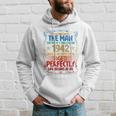 The Man Myth Legend 1942 Aged Perfectly 80Th Birthday Hoodie Gifts for Him