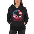 4Th Of July Funny Funny Gift Eagle Mullet Murica Patriotic Flag Gift Women Hoodie