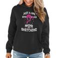 Anime Girl Just A Girl Who Loves Anime And Sketching Drawing Women Hoodie