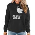 Auntie Ghost Funny Spooky Halloween Ghost Halloween Mom Women Hoodie