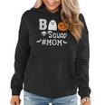 Boo Squad Mom Cute Ghost Pumpkin Halloween Mama Family Women Hoodie