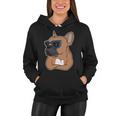 Cool French Bulldog Sunglasses Women Hoodie