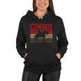 Cowboy Rodeo Horse Gift Country Women Hoodie