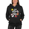 Farm Animals 2Nd Birthday 2 Year Old Birthday Party Women Hoodie