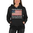 Funny Offensive Betsy Ross Flag Women Hoodie