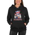 Gamerica 4Th Of July Usa Flag Women Hoodie