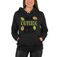 Get Outside And Play Halloween Quote V3 Women Hoodie