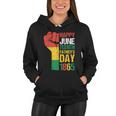 Happy Juneteenth Fathers Day 1865 Fathers Day Women Hoodie