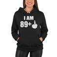 I Am 90 Middle Finger Funny 90Th Birthday Gift Women Hoodie