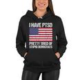 I Have Ptsd Pretty Tired Of Stupid Democrats V2 Women Hoodie