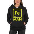 Iron Science Funny Chemistry Fe Periodic Table Tshirt Women Hoodie