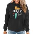 Italy Ciao Rome Roma Italia Italian Home Pride Women Hoodie Graphic Print Hooded Sweatshirt