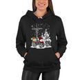 Jesus Faith Hope Love Snowman Funny Xmas For Christian Women Hoodie