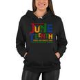 Juneteenth Freeish Since 1865 Shirt Celebration Black Pride Month Women Hoodie