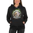 King Of The Universe Lion Space Astronaut Helmet Women Hoodie