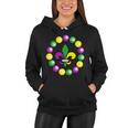 Mardi Gras Beads V2 Women Hoodie