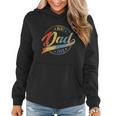 Mens Retro Vintage Best Dad Ever Father Daddy Fathers Day Gift Women Hoodie