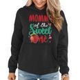 Mommy Of The Sweet One Birthday Party Theme Matching Family Women Hoodie