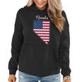 Nevada United States Map Women Hoodie
