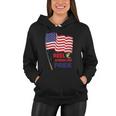 Reel American Pride 4Th Of July Fishing Women Hoodie