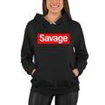 Savage Logo Tshirt Women Hoodie
