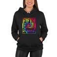 Tie Dye Fifth Grade Squad First Day Back To School Women Hoodie