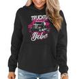 Trucker Trucker Babe Female Truck Driver Woman Trucker_ Women Hoodie