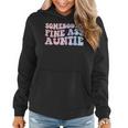 Womens Funny Somebodys Fine Ass Auntie Mom Saying Cute Mom Women Hoodie