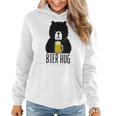 Funny Oktoberfest Design Bier Beer Bear Hug German Party  Women Hoodie
