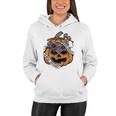 Cute Halloween Sorta Sweet Sorta Spooky Pumpkin Florals Women Hoodie