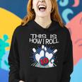 10Th Birthday Bowling Boys Funny Bday Party Women Hoodie Gifts for Her
