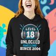 18Th 18 Year Old Birthday Funny Eighn 18Yr Bday Men Gamer Women Hoodie Gifts for Her