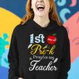 1St Day Of Pre K Pray For My Teacher Women Hoodie Gifts for Her