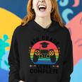 4Th Grade Level Complete Game Back To School Women Hoodie Gifts for Her