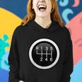 6 Speed Manual Stick Gear Shift Auto Racing Car Women Hoodie Gifts for Her