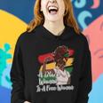 A Black Woman Is A Free Woman Gift African American Juneteenth Gift Women Hoodie Gifts for Her