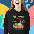 All I Want Pho Christmas Vietnamese Cuisine Bowl Noodles Graphic Design Printed Casual Daily Basic Women Hoodie Gifts for Her