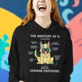 Anatomy Of German Shepherd Women Hoodie Gifts for Her