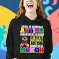 April Is Autism Awareness Month For Me Every Month Is Autism Awareness Tshirt Women Hoodie Gifts for Her