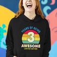 Awesome Retro 3Rd Birthday Boy Girl Women Hoodie Gifts for Her