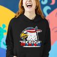 Bald Eagle Mullet American Flag Merica 4Th Of July Great Gift Women Hoodie Gifts for Her