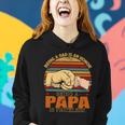 Being A Dad Is An Honor Being Papa Is Priceless Women Hoodie Gifts for Her